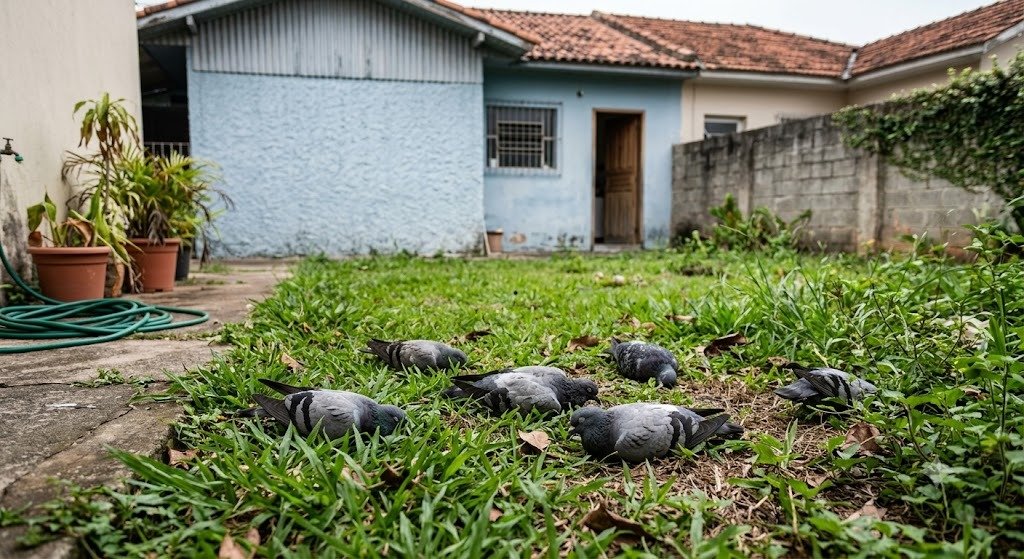É permitido matar pombos em Barra Bonita