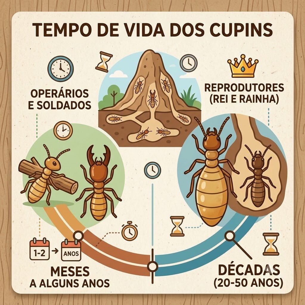 Quanto Tempo um Cupim Vive